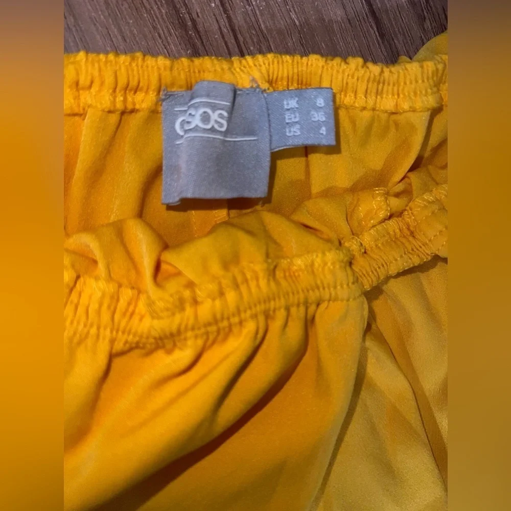 ASOS gold yellow
